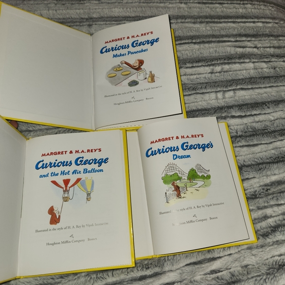 Curious George book - Picture 6 of 12